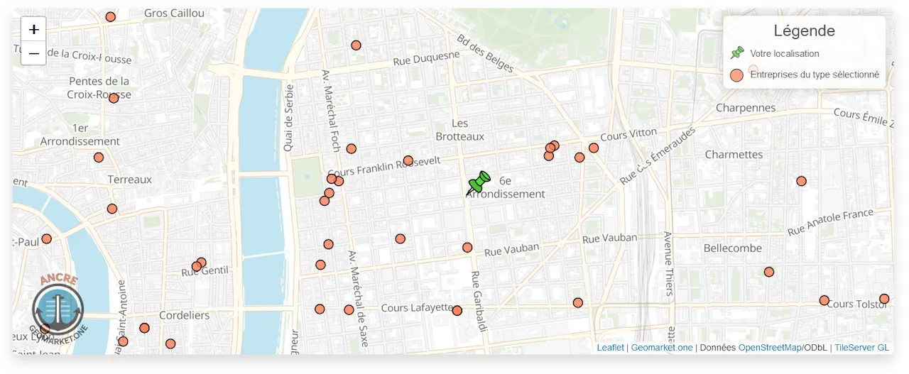 Illustration d'article map shops