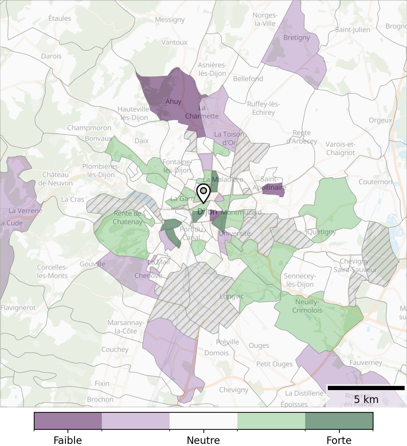 Heatmap - Scores d'opportunité locale
