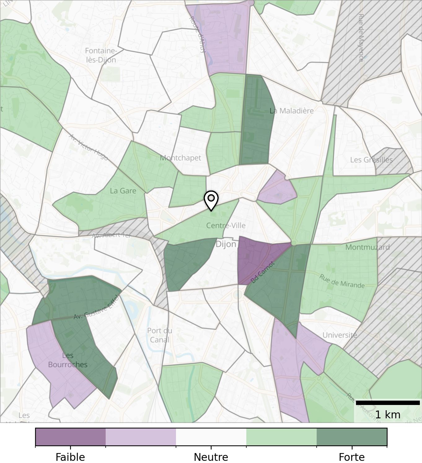 Heatmap - Scores d'opportunité locale