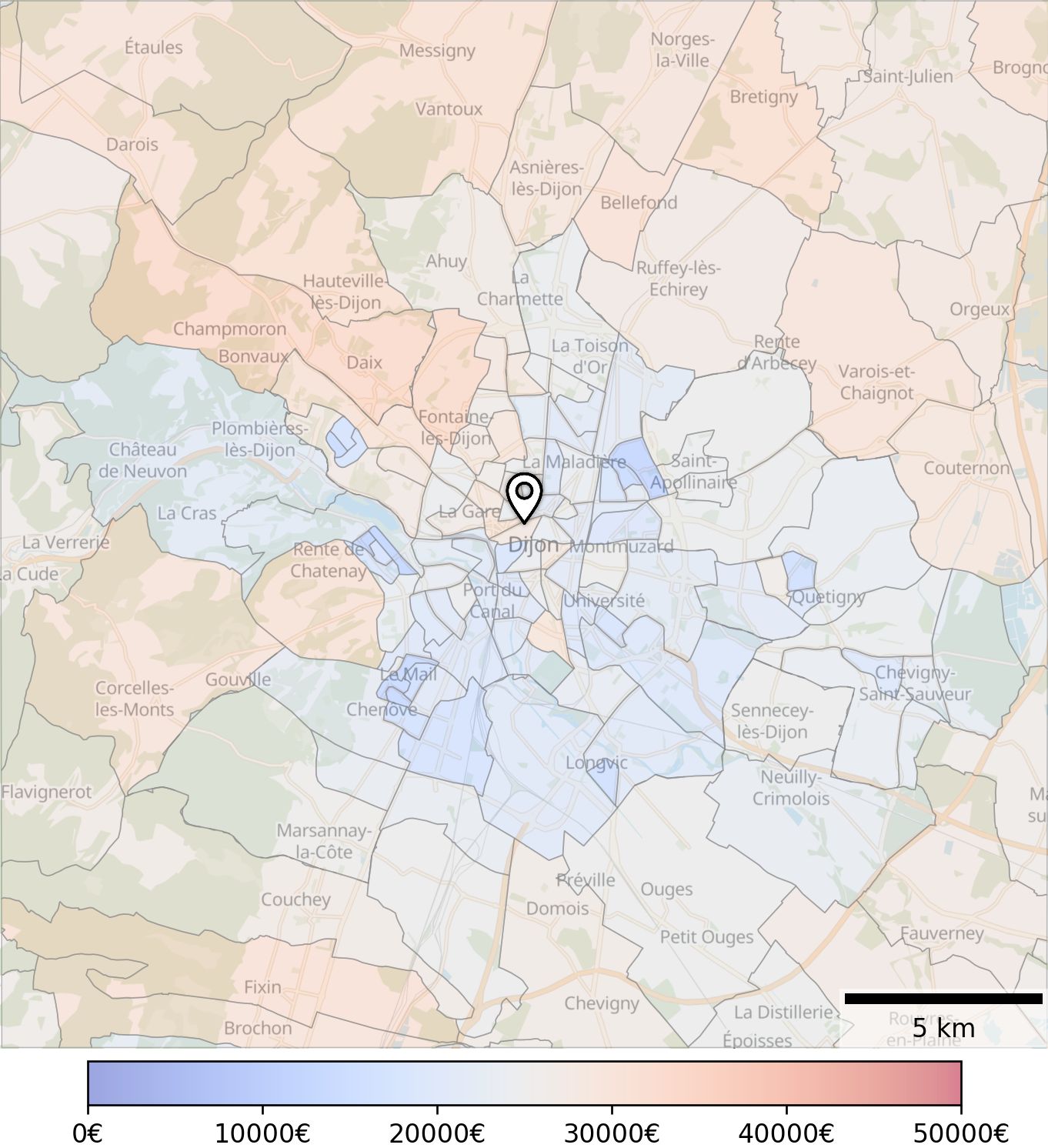 Heatmap - Revenus