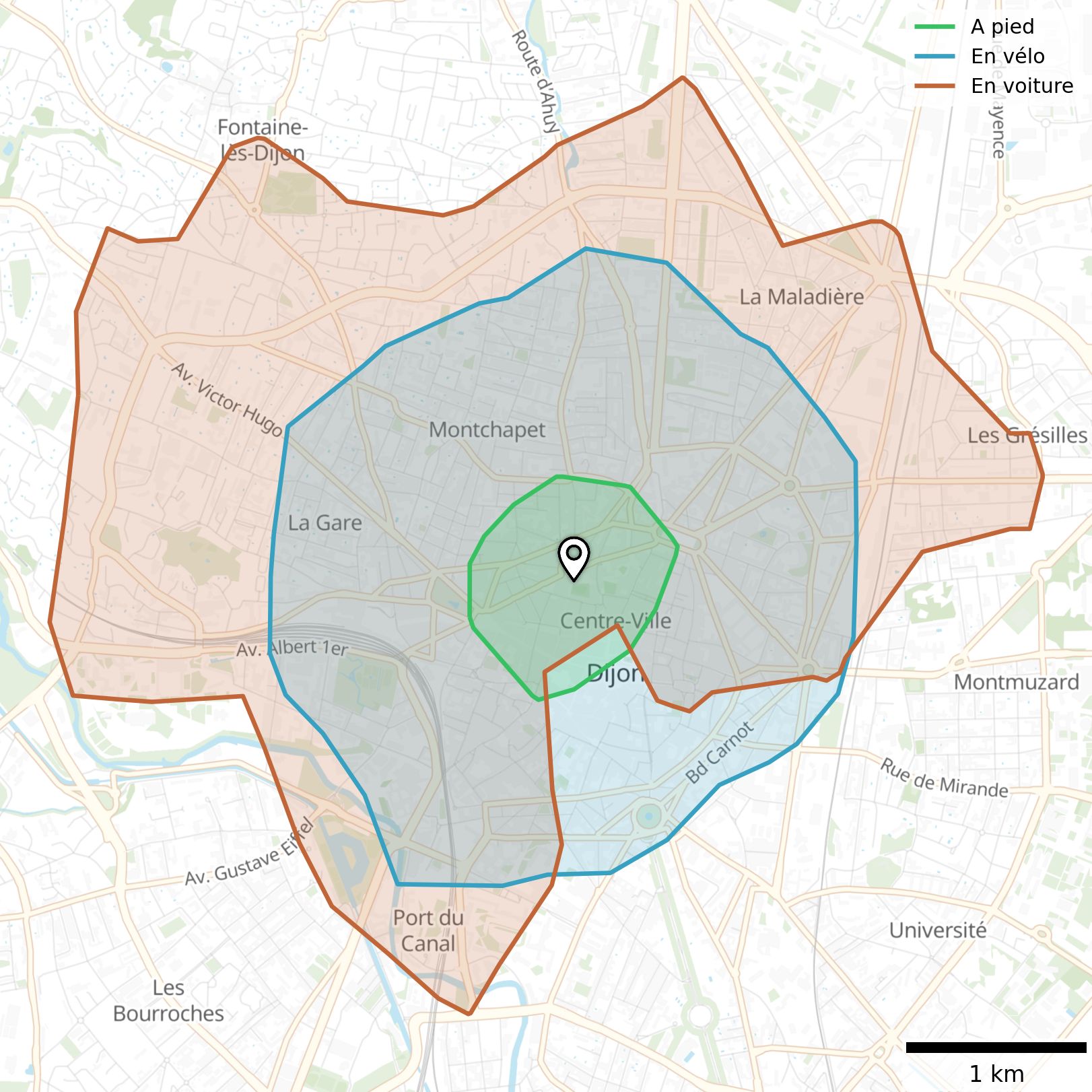 Zones de Chalandise